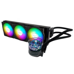 InWin NR36 ARGB All-in-One Liquid Cooler - 360mm, juodos spalvos