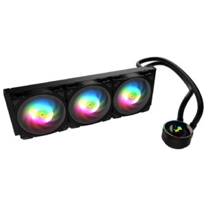 InWin MR36 ARGB All-in-One Liquid Cooler - 360mm, juodos spalvos - Image 2
