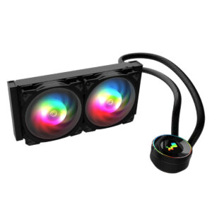 InWin MR24 ARGB All-in-One Liquid Cooler - 240mm, juodos spalvos - Image 2