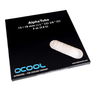 Alphacool AlphaTube Hose HF 13/10mm - Ultra Clear 3 m - Image 2