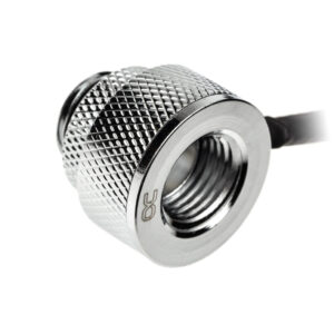 Alphacool Eiszapfen temperature sensor G1/4 male/male with female adapter - chrome