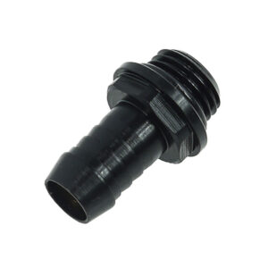Alphacool HF connection straight G1/4 inch female thread to 10mm ID - black - Image 1