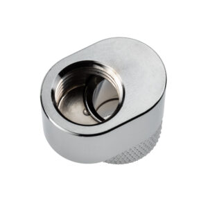 XSPC G1/4 Rotary 7mm Offset Fitting - Chrome - Image 2