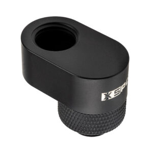 XSPC G1/4 Rotary 14mm Offset Fitting - black matte