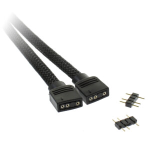 XSPC 5V 3-pin A-RGB extension cable - 300 mm - Image 1
