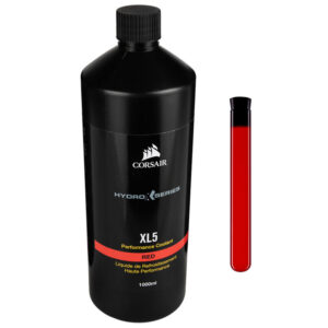 Corsair Hydro X Series XL5 Performance Coolant 1L - rudonos spalvos - Image 1