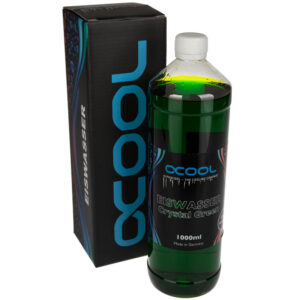 Alphacool Ice Water Crystal Green UV-active, 1000ml ready-to-use mixture - green