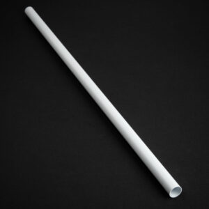 Bitspower None Chamfer Brass Hard Tubing 16mm OD, 500mm - white
