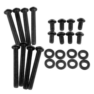 Singularity Computers Radiator Screw Kit, M4, 24 pieces - black