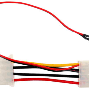 3-pin to 4-pin Molex fan adapter cable