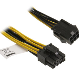 Akasa 6-Pin PCIe zu 8-Pin EPS12V - Adapter-Cable