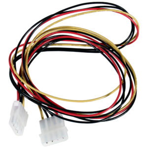 InLine 4-pole power cable extension internally - 1m