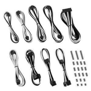 CableMod Classic ModMesh C-Series Cable Kit Corsair RMi & RMx - black/white