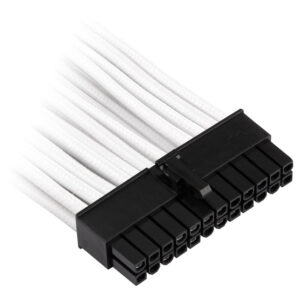 Corsair Premium Pro Sleeved Cable-Set (Gen 4) - baltos spalvos - Image 2