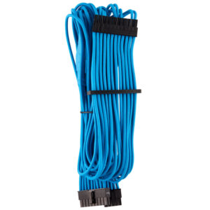 Corsair Premium Sleeved 24-Pin ATX Cable (Gen 4) - mėlynos spalvos