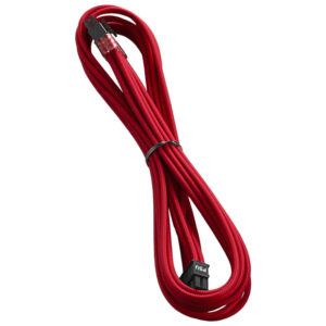 CableMod PRO ModMesh RT 8-Pin PCIe Cable ASUS/Seasonic/Phanteks - 60cm, raudonos spalvos