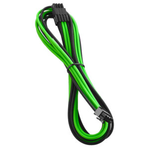 CableMod PRO ModMesh RT 8-Pin PCIe Cable ASUS/Seasonic/Phanteks - 60cm, juodos spalvos/hellžalios spalvos