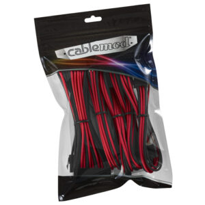 CableMod Classic ModMesh Cable Extension Kit - 8+8 Series - black/red - Image 2