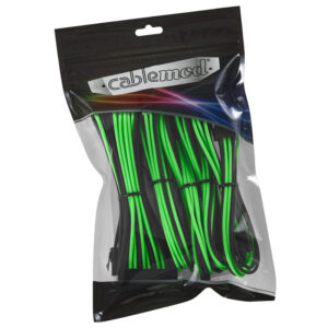 CableMod Classic ModMesh Cable Extension Kit - 8+8 Series - black/light green - Image 2