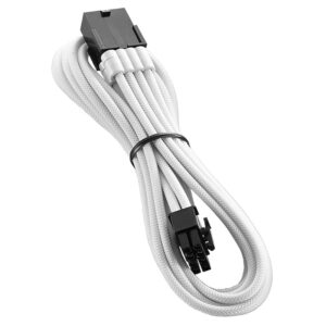 CableMod PRO ModMesh 8-Pin PCIe Extension - 45cm, baltos spalvos