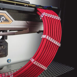 CableMod PRO Bridged Cable Comb Kit - skaidrus - Image 2