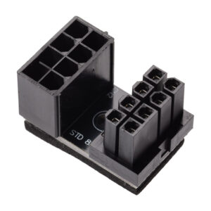Internal graphics card power adapter, ATX 8-pin plug / socket