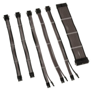 Kolink Core Adept Braided Cable Extension Kit - Gunmetal - Image 2