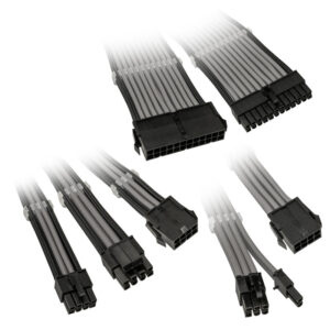 Kolink Core Adept Braided Cable Extension Kit - pilkos spalvos