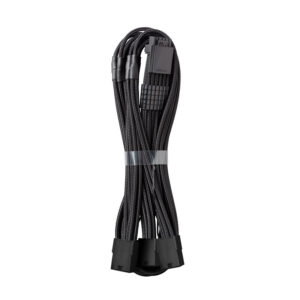 CableMod PRO ModMesh 12VHPWR to 3x PCI-e Cable - 45cm, juodos spalvos