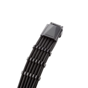 CableMod PRO ModMesh 12VHPWR to 3x PCI-e Cable - 45cm, juodos spalvos - Image 2