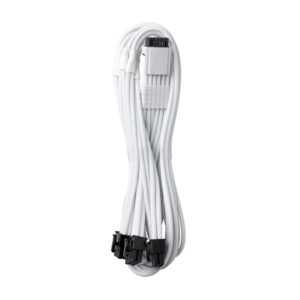 CableMod C-Series PRO ModMesh 12VHPWR to 3x PCI-e Cable for Corsair - 60cm, baltos spalvos