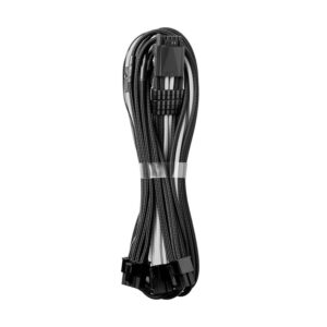 CableMod RT-Series PRO ModMesh 12VHPWR to 3x PCI-e Cable for ASUS/Seasonic - 60cm, black/baltos spalvos