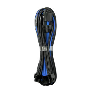 CableMod RT-Series PRO ModMesh 12VHPWR to 3x PCI-e Cable for ASUS/Seasonic - 60cm, juodos spalvos/mėlynos spalvos