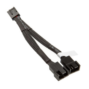 Akasa PWM Y-cable sleeved - 15cm - Image 2