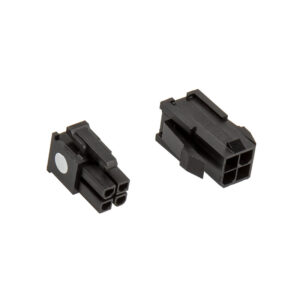 CableMod Connector Pack - 4-Pin ATX12V - juodos spalvos
