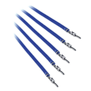 BitFenix Alchemy 2.0 PSU Cable, 5x 40cm - mėlynos spalvos