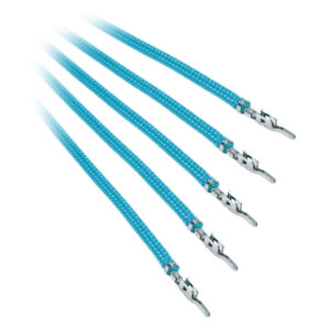 BitFenix Alchemy 2.0 PSU Cable, 5x 60cm - mėlynos spalvos