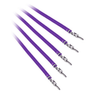 BitFenix Alchemy 2.0 PSU Cable, 5x 40cm - lila