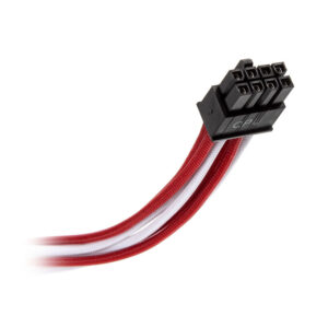 Super Flower Sleeve Cable Kit Pro - baltos spalvos/raudonos spalvos - Image 2