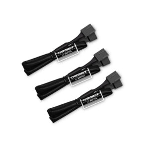 Noctua NA-SEC1 chromax.black fan extension cable set - black, 30 cm