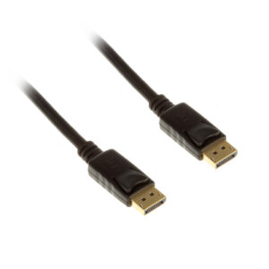 InLine 4K (UHD) DisplayPort Cable, black - 1m - Image 1