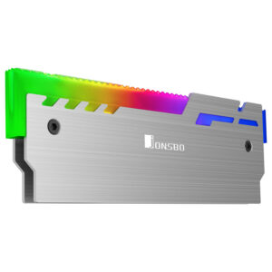 Jonsbo NC-3 2x ARGB-RAM Cooler - sidabro spalvos - Image 2