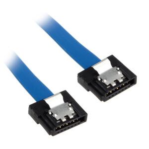 Akasa Proslim SATA 3 laidas 50cm tiesus - mėlynas