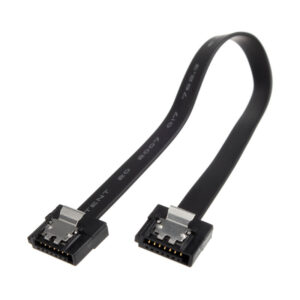 Akasa Proslim SATA 3 laidas 15cm tiesus - juodas - Image 2