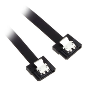 Akasa Proslim SATA 3 laidas 30cm tiesus - juodas - Image 1