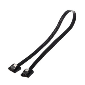 Akasa Proslim SATA 3 laidas 30cm tiesus - juodas - Image 2