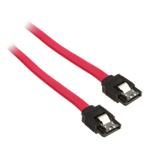 InLine SATA III (6Gb/s) Cable, red - 0.3m - Image 1