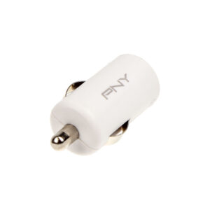 PNY USB Fast Car Charger White 12V 2.4 Amp - Image 2