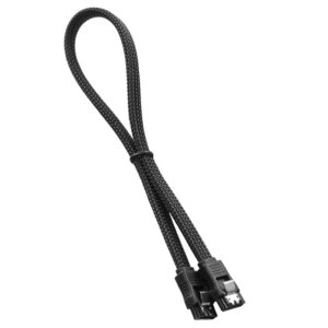 CableMod ModMesh SATA 3 Cable 30cm - black - Image 2
