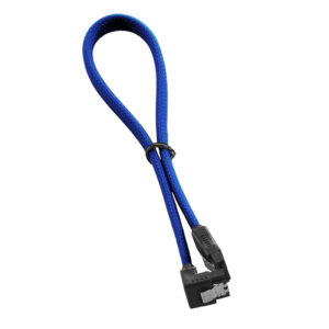 CableMod ModMesh Right Angle SATA 3 Cable 30cm - blue - Image 2